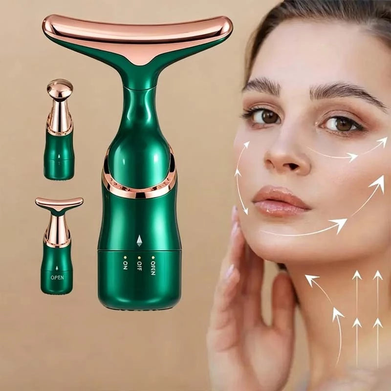 Adiós a las arrugas! El dispositivo facial 3 en 1 que transforma tu piel